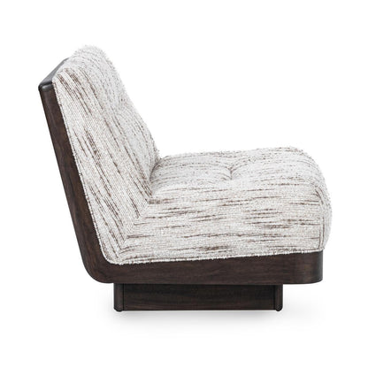 Cocoa Cream 90% Polyester/ 10% Acrylic Accent Chair Crandall Swivel Chair Collection