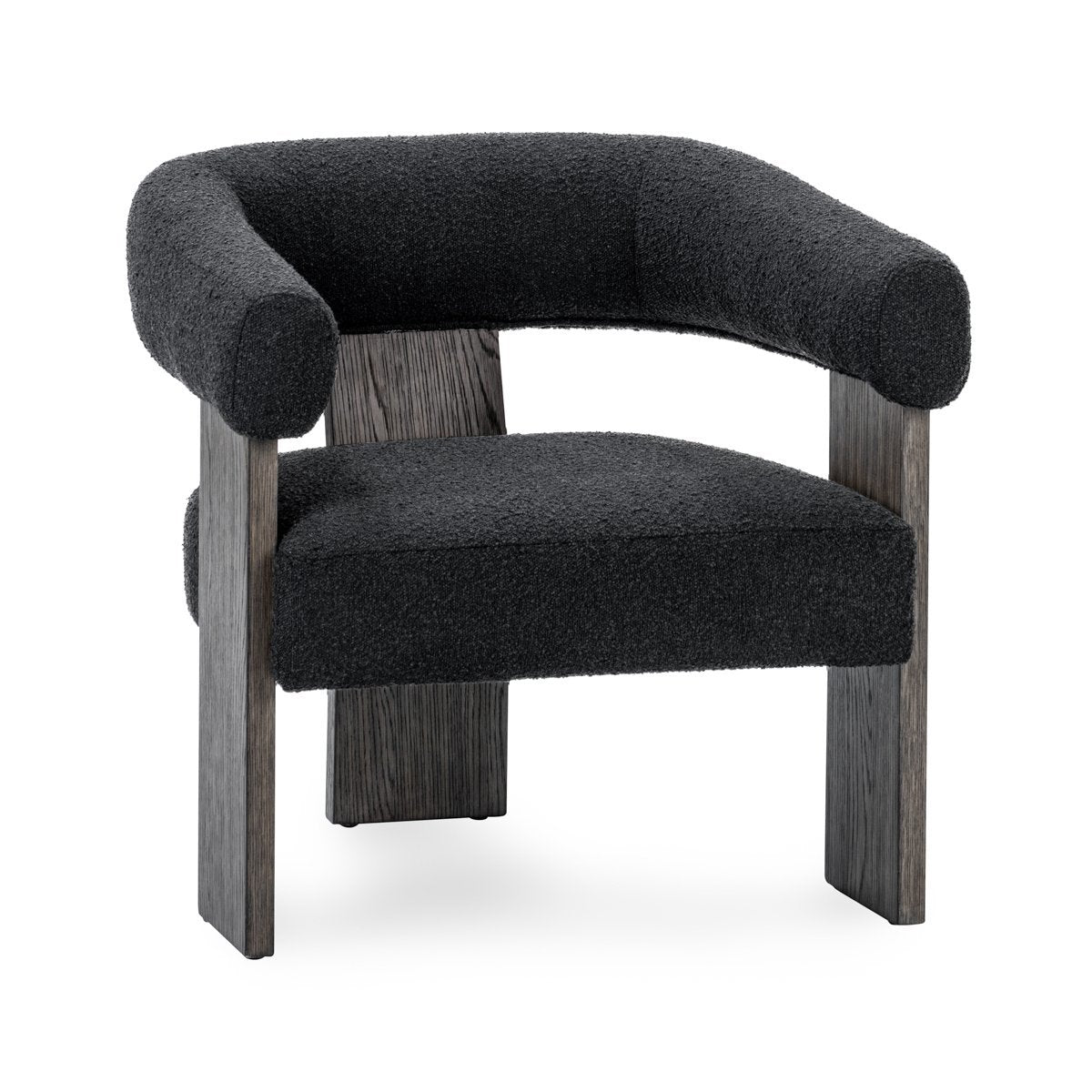 Charcoal 80% Polyester Accent Chair Julina Accent Chair Collection