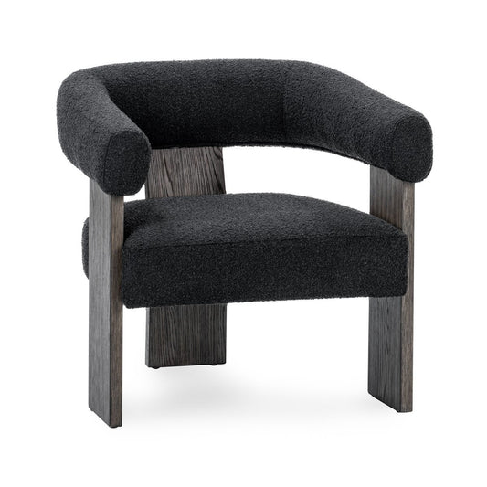 Charcoal 80% Polyester Accent Chair Julina Accent Chair Collection