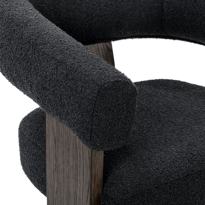 Charcoal 80% Polyester Accent Chair Julina Accent Chair Collection