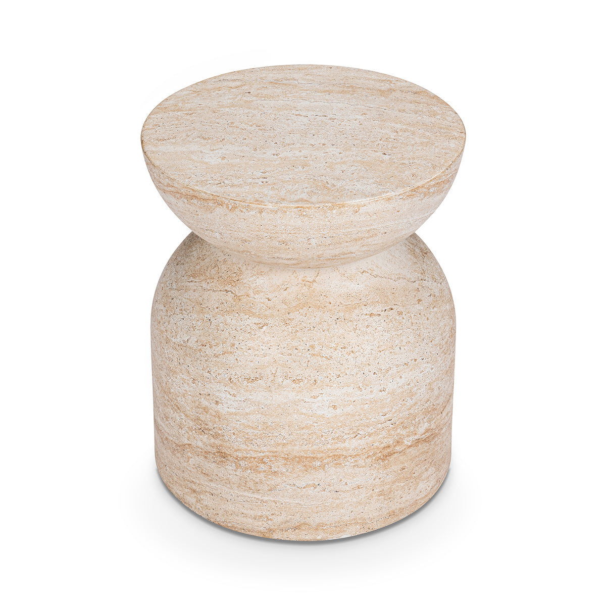 Capri Limestone Outdoor Accent & End Table Ridgewood Outdoor Accent Table Collection