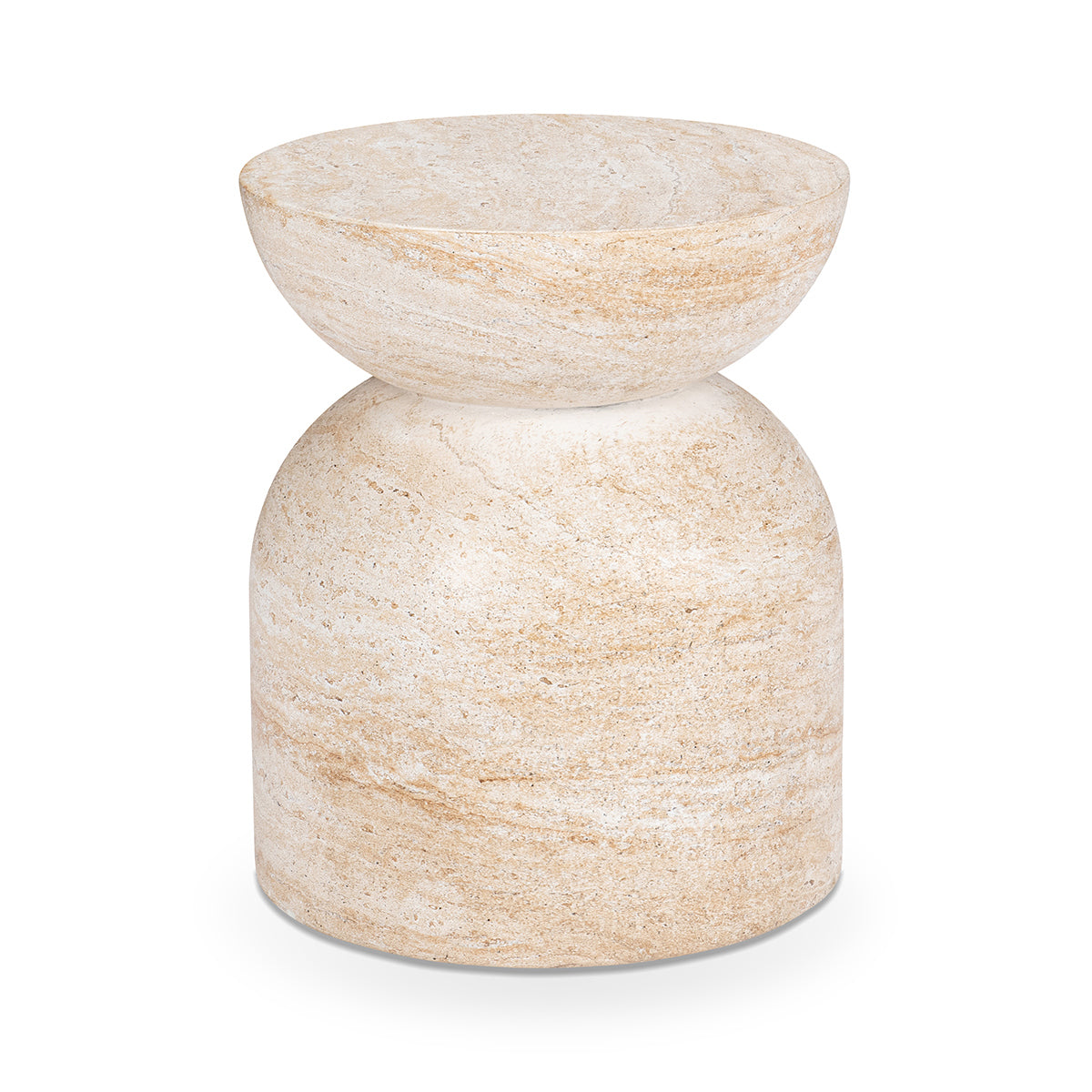 Capri Limestone Outdoor Accent & End Table Ridgewood Outdoor Accent Table Collection