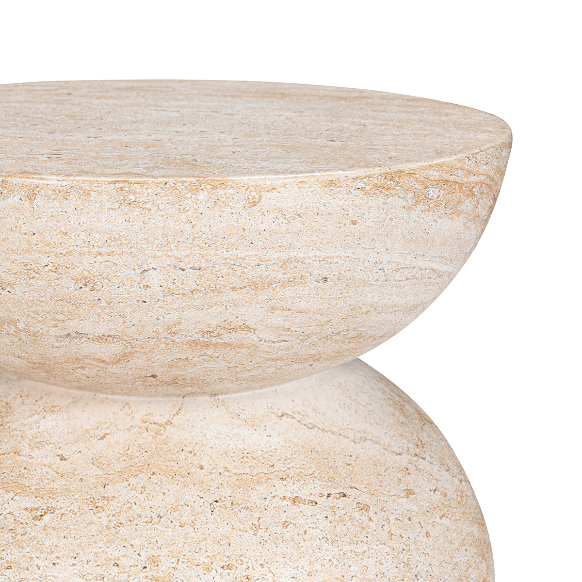 Capri Limestone Outdoor Accent & End Table Ridgewood Outdoor Accent Table Collection