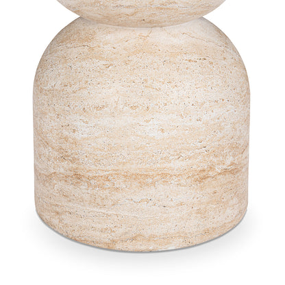 Capri Limestone Outdoor Accent & End Table Ridgewood Outdoor Accent Table Collection