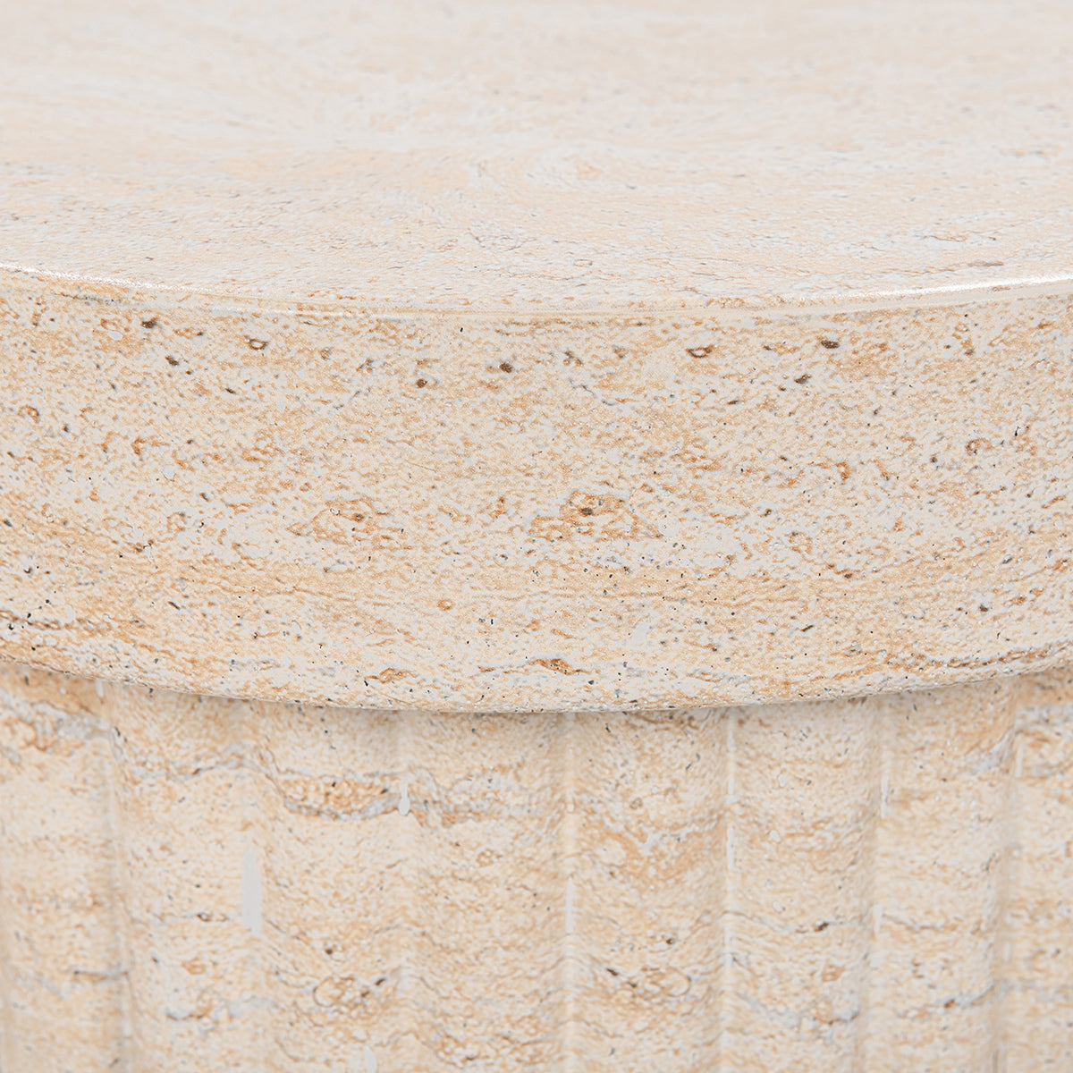 Capri Limestone Outdoor Accent & End Table Selah Outdoor Accent Table Collection