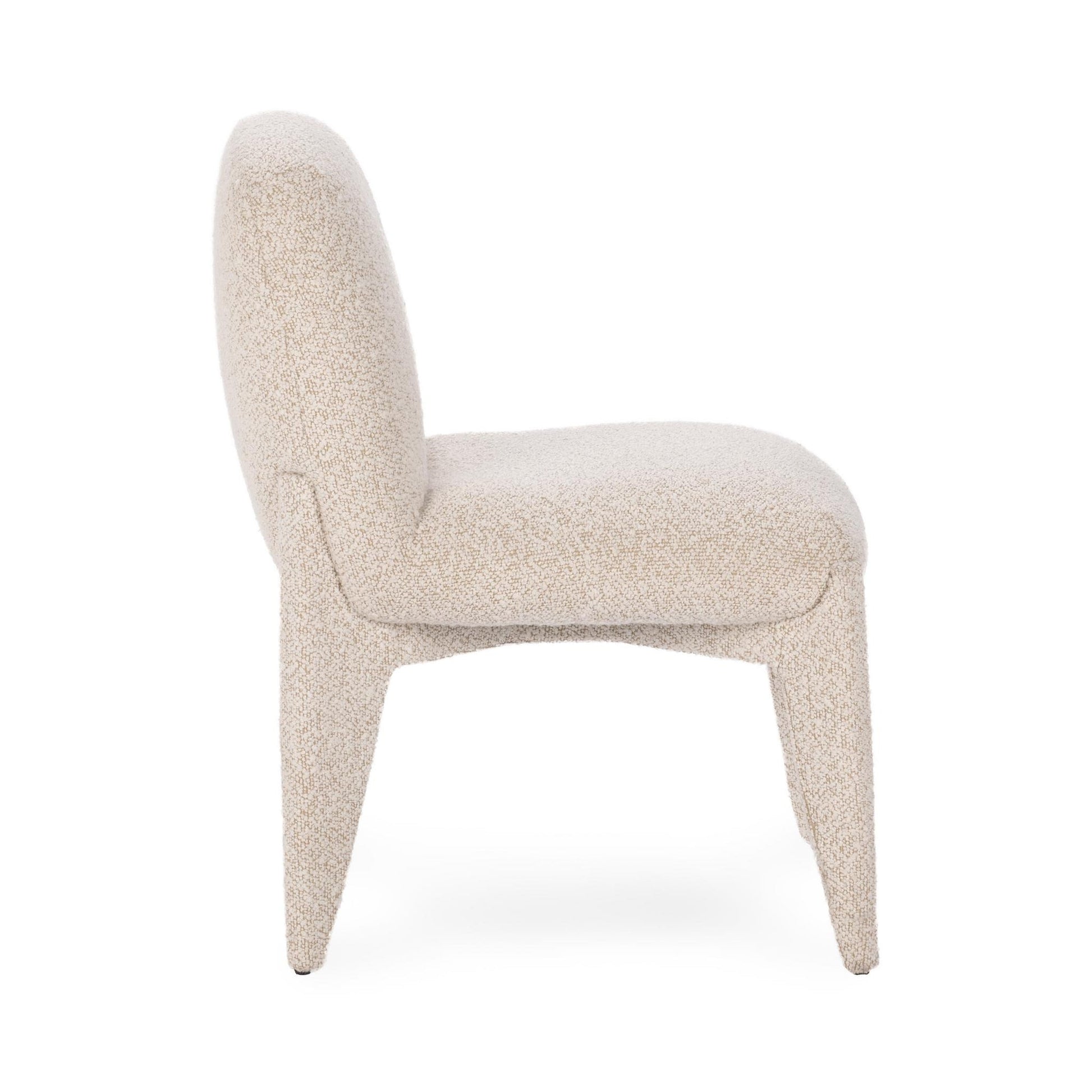 Fallow Ivory 100% Polyester Dining Chair Danson Dining Chair Collection