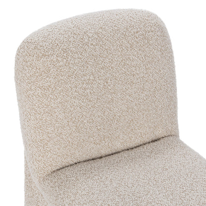 Fallow Ivory 100% Polyester Dining Chair Danson Dining Chair Collection