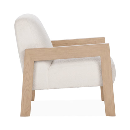 Ivory 80% Polyester 20%Arcylic Accent Chair Aliza Accent Chair Collection
