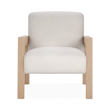 Ivory 80% Polyester 20%Arcylic Accent Chair Aliza Accent Chair Collection