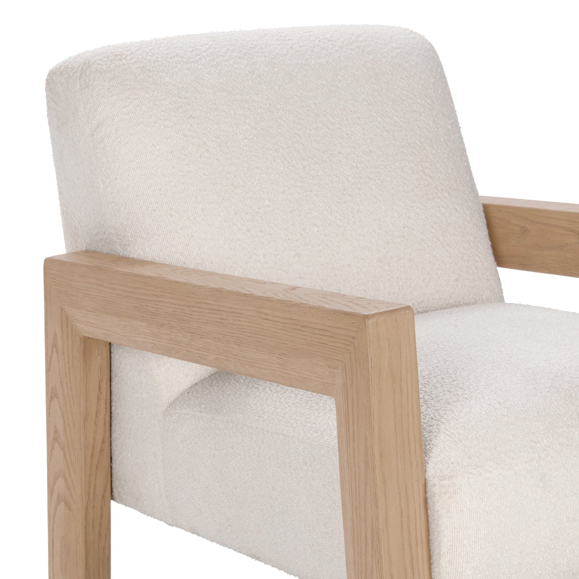 Ivory 80% Polyester 20%Arcylic Accent Chair Aliza Accent Chair Collection