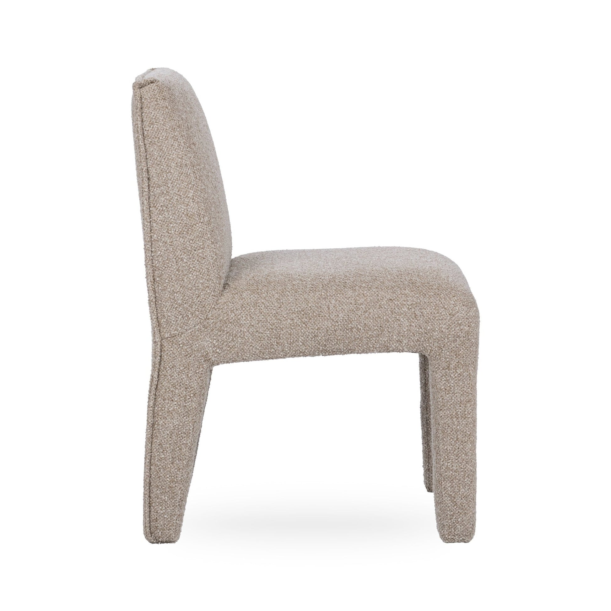 Sandy Brown 100% Polyester Dining Chair Branzon Dining Chair Collection