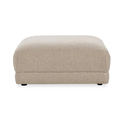 Buttermilk 100% Polyester Ottomans & Stool Adalynne Ottoman Collection