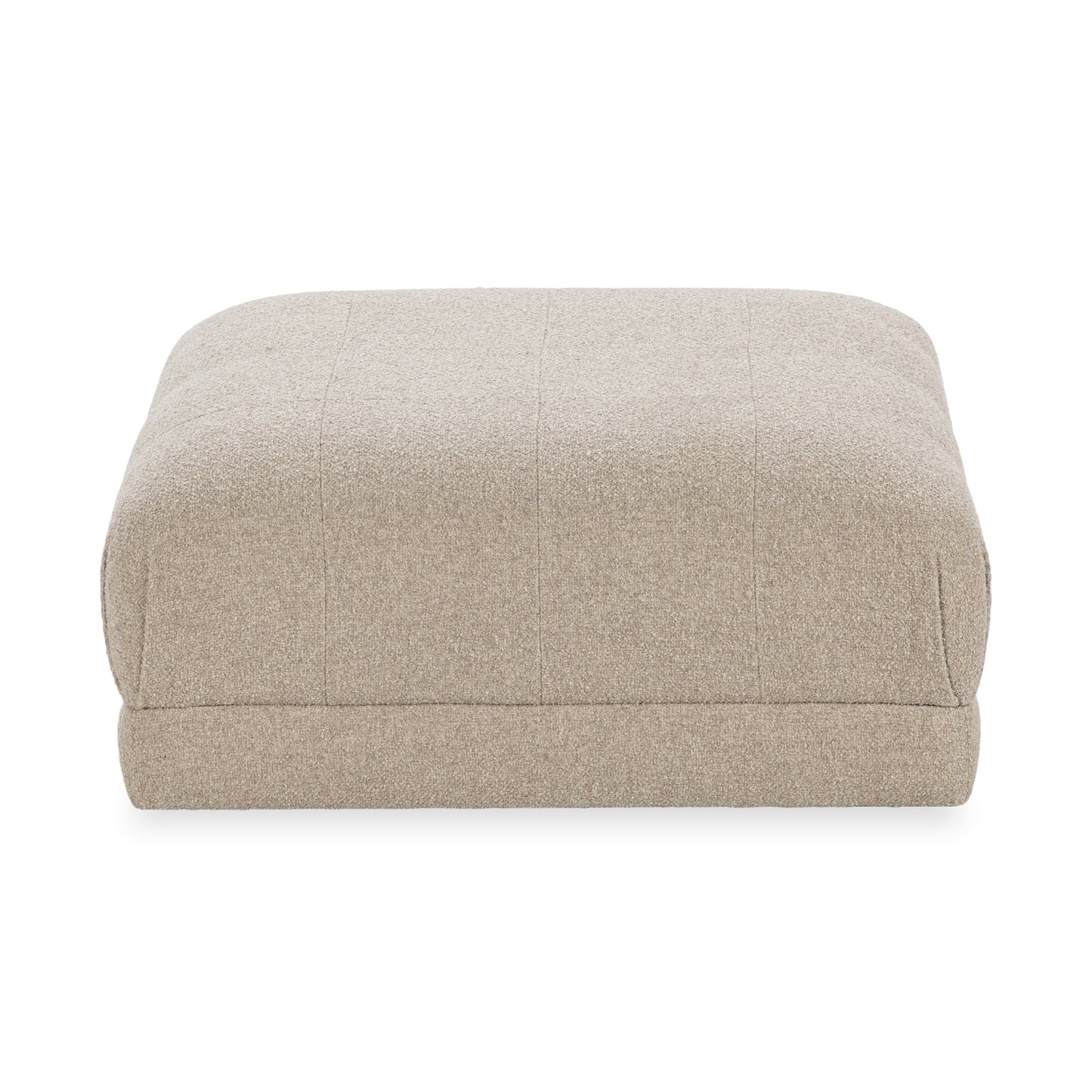 Buttermilk 100% Polyester Ottomans & Stool Adalynne Ottoman Collection