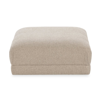Buttermilk 100% Polyester Ottomans & Stool Adalynne Ottoman Collection