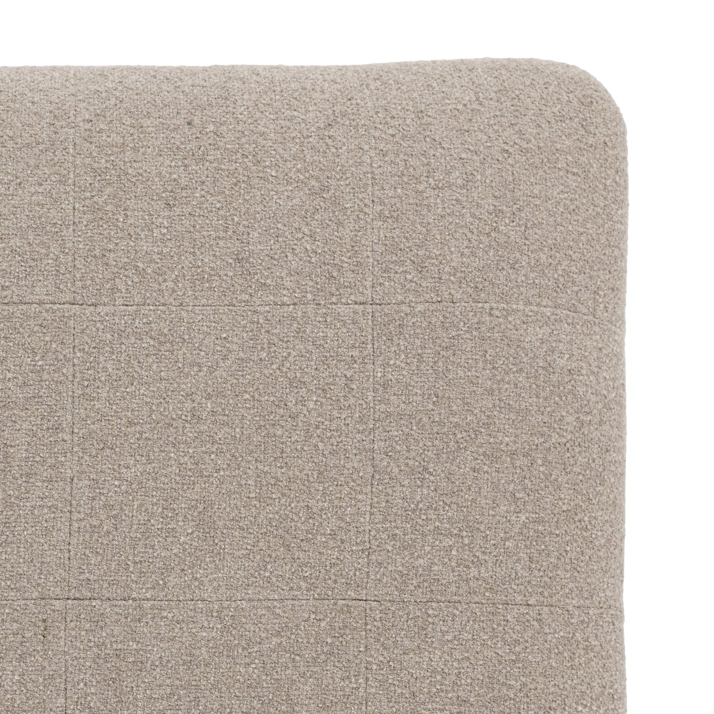 Buttermilk 100% Polyester Ottomans & Stool Adalynne Ottoman Collection
