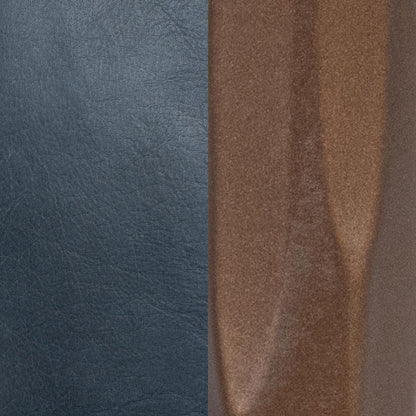 Ocean Blue Top Grain Leather Bar & Counter Stool Mayer Counter Stool Collection