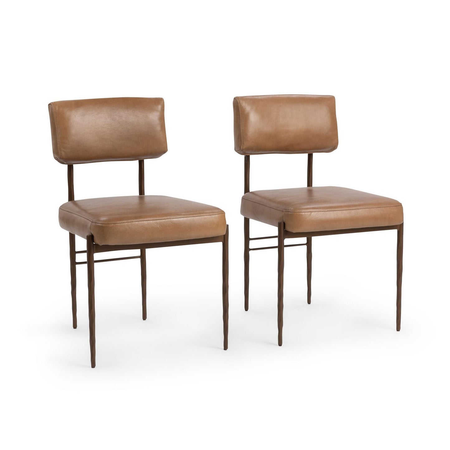 Kester Dining Chair Tan Set of 2