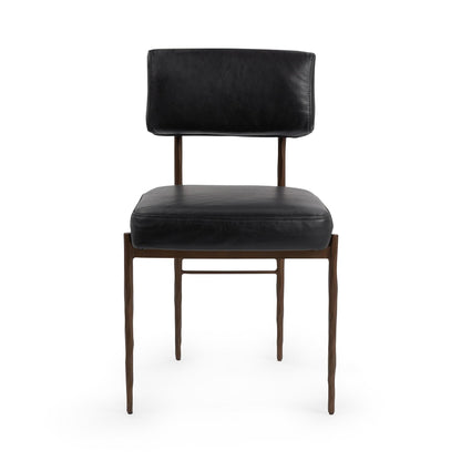 Kester Dining Chair Jet Black Set of 2