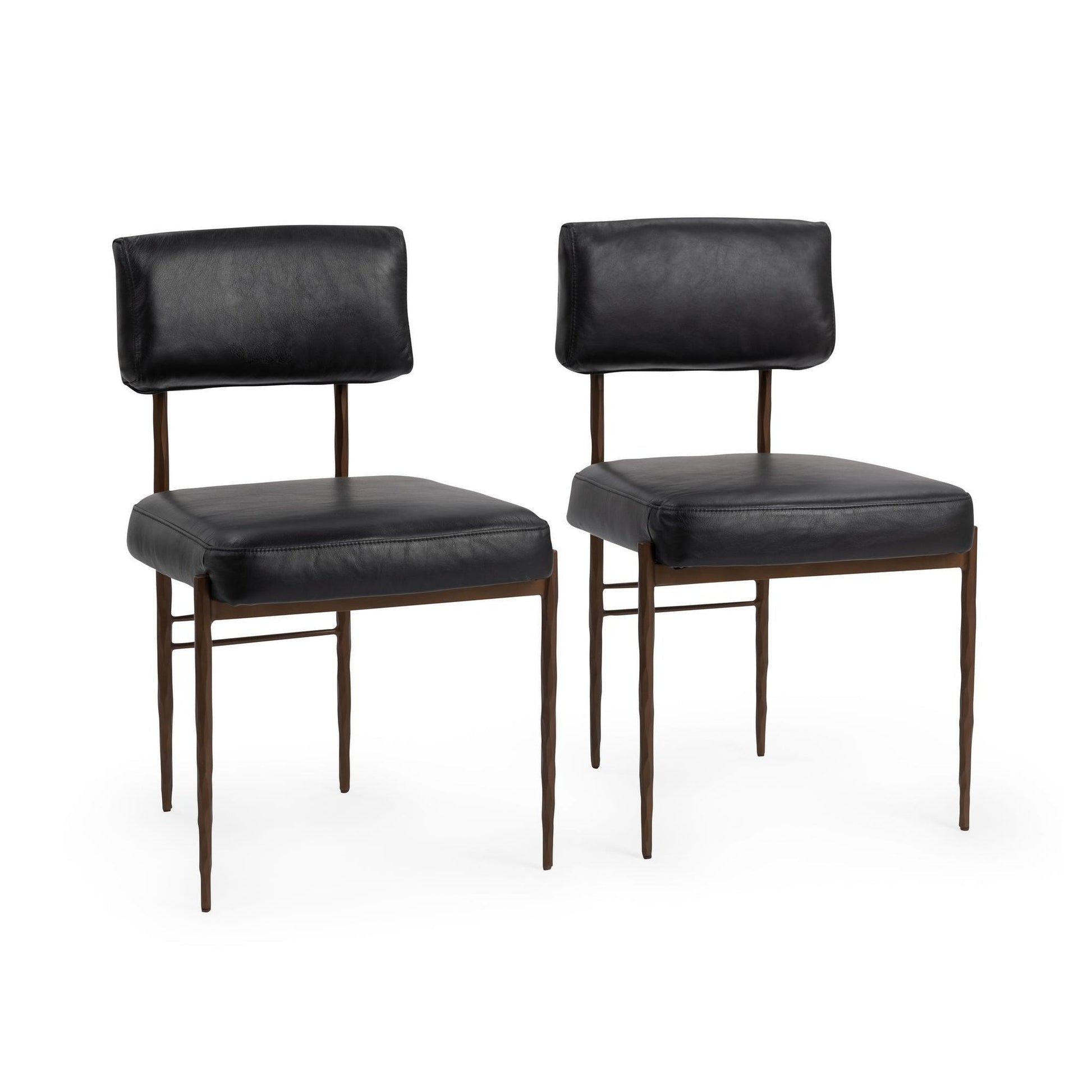 Kester Dining Chair Jet Black Set of 2