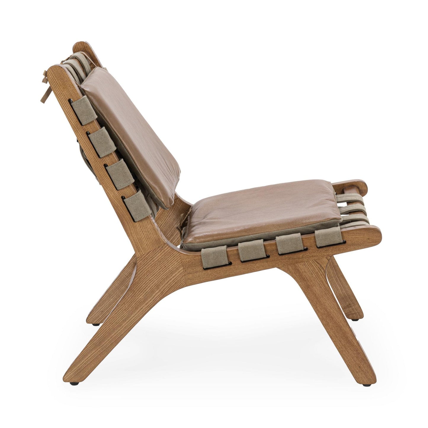 Tan Top Grain Leather Accent Chair Casen Accent Chair Collection