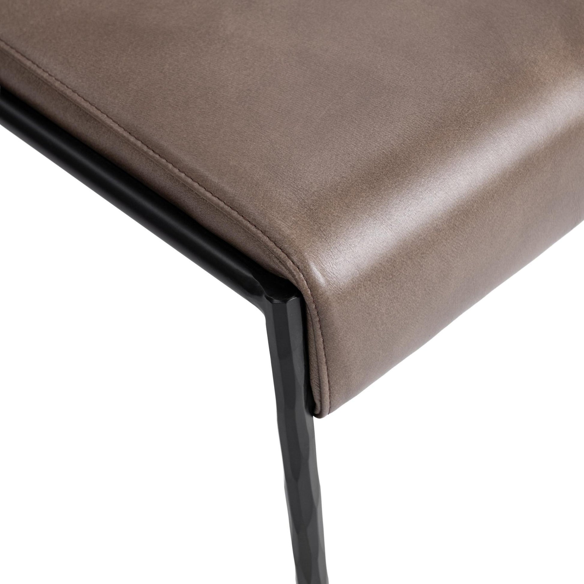 Sand Top Grain Leather Dining Chair Kayne Dining Chair Set of 2 Collection