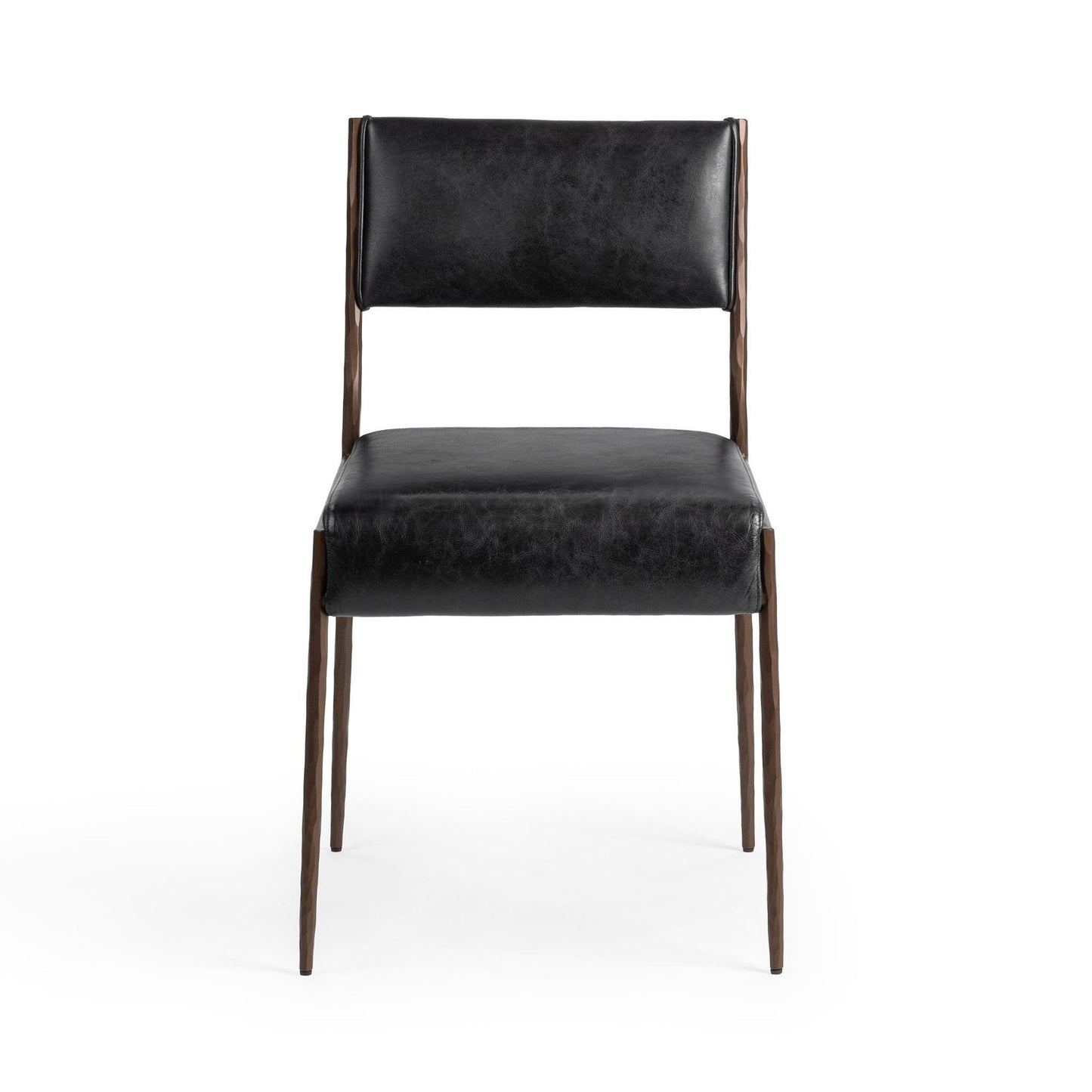 Kayne Dining Chair Set of 2 Jet Black