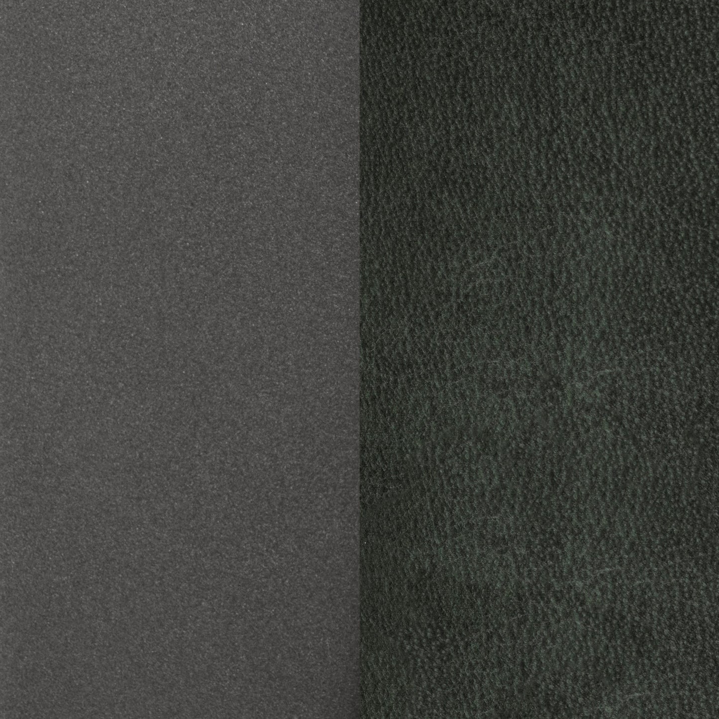 Forest Green Top Grain Leather Ottomans & Stool Morgan Stool Collection