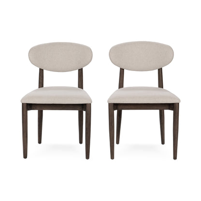 Toasted Brown Reclaimed Oak Dining Chair Tiber Dining Chair Set of 2 Collection
