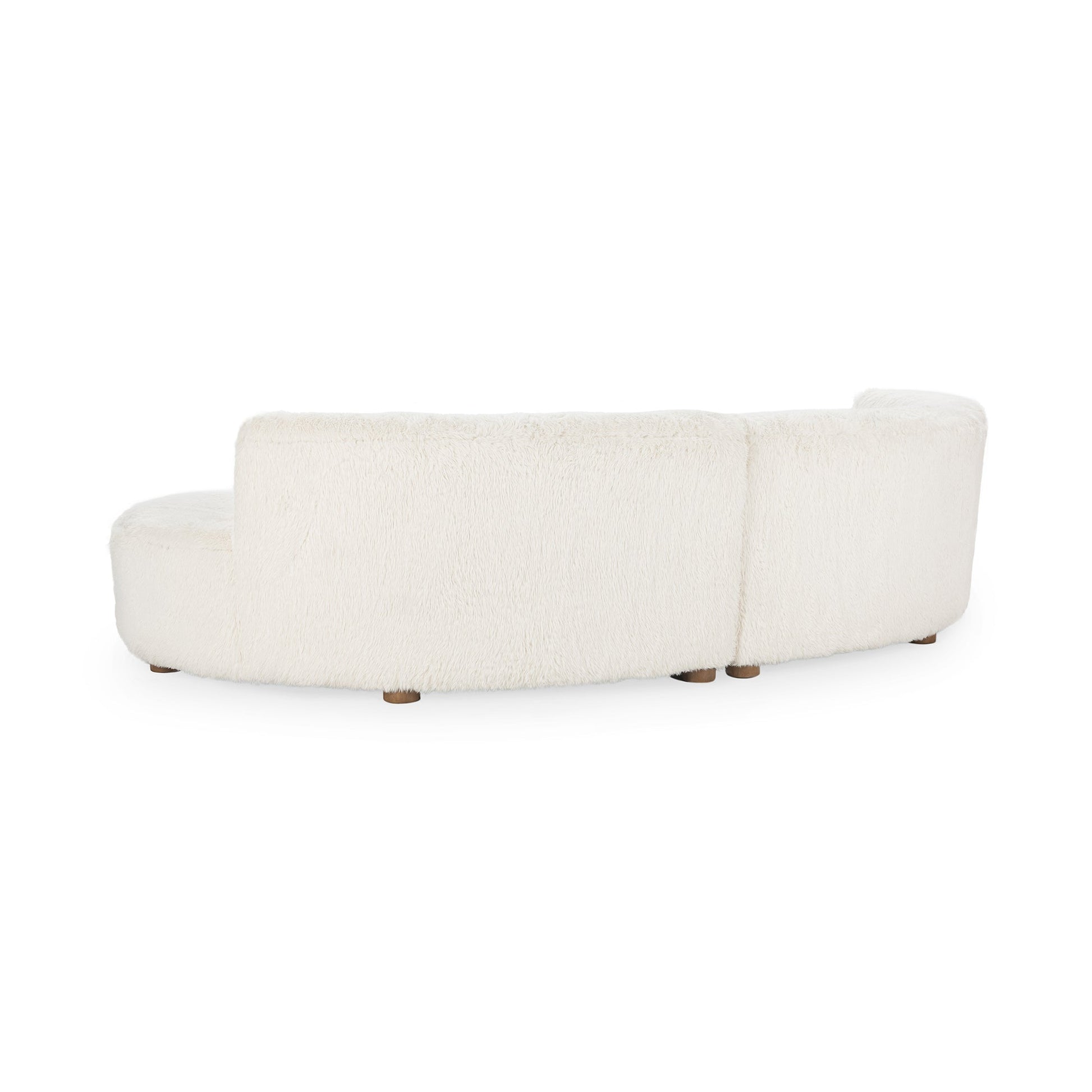 Vanilla 100% Polyester Sectional Octavia 2 Piece Sectional Collection
