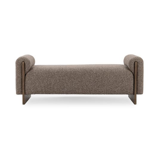 Bronzed Cocoa 100% Polyester Accent Benche Sierra Accent Bench Collection