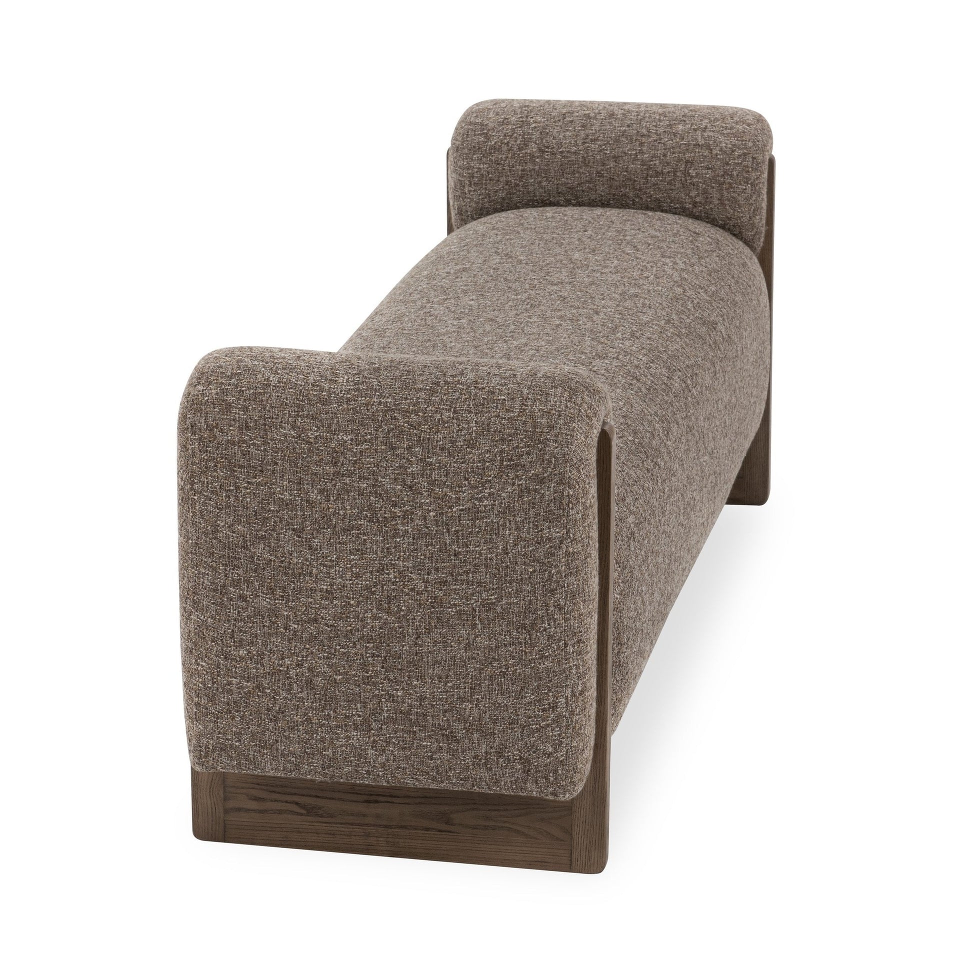 Bronzed Cocoa 100% Polyester Accent Benche Sierra Accent Bench Collection