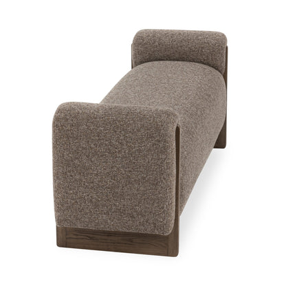 Bronzed Cocoa 100% Polyester Accent Benche Sierra Accent Bench Collection