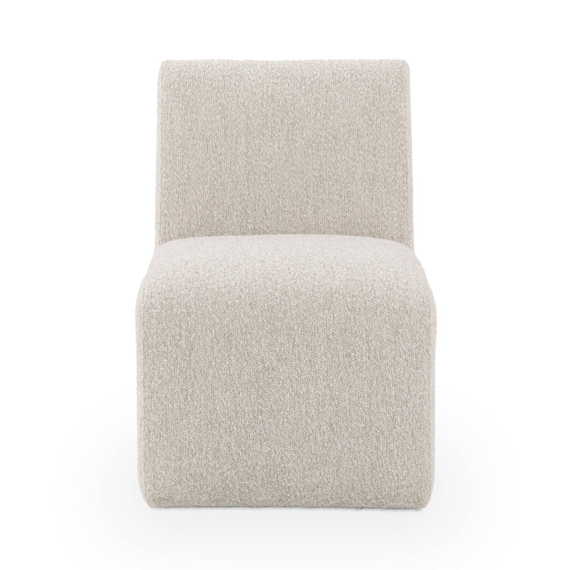 Coastal Sand Dining Chair Brighton Dining Chair with Casters Collection