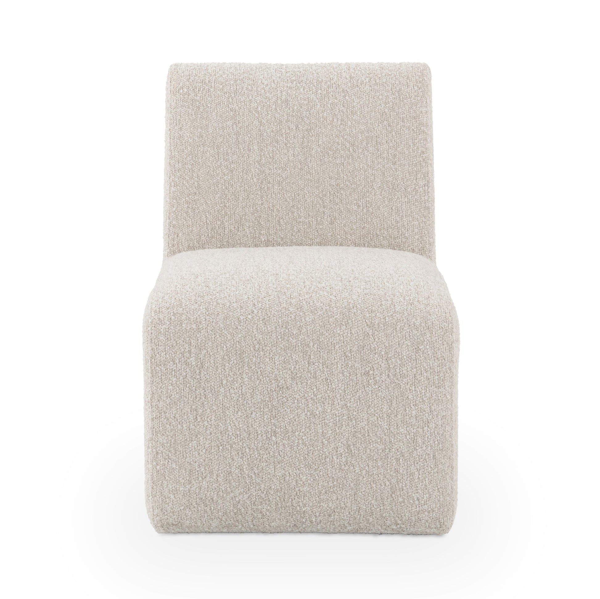 Coastal Sand Dining Chair Brighton Dining Chair with Casters Collection