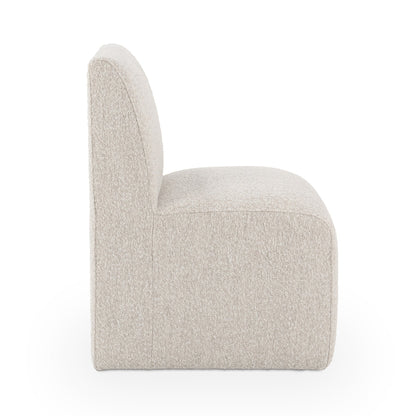 Coastal Sand Dining Chair Brighton Dining Chair with Casters Collection