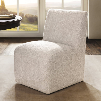 Coastal Sand Dining Chair Brighton Dining Chair with Casters Collection