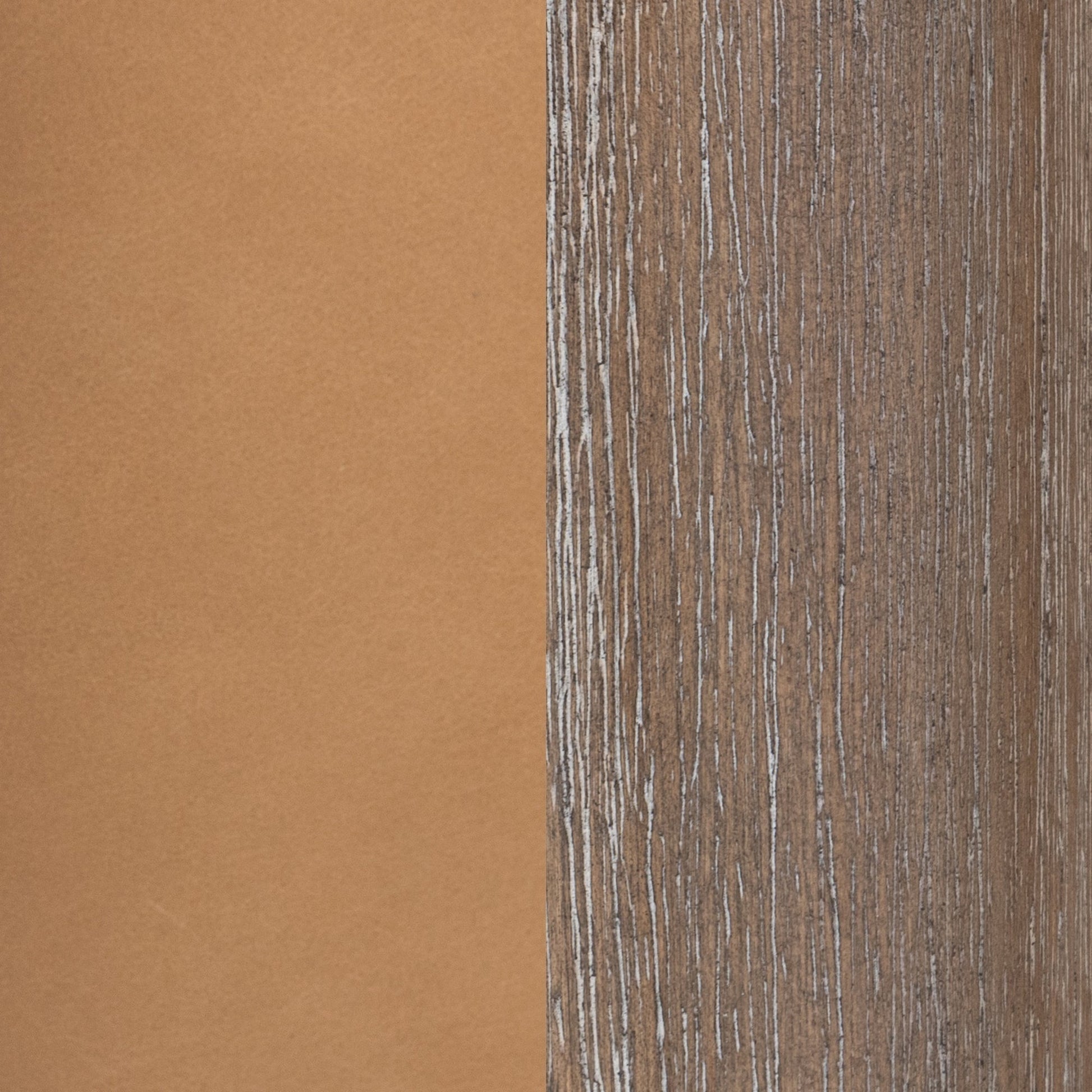 Tan Top Grain Leather Accent Chair Reyna Accent Chair Collection