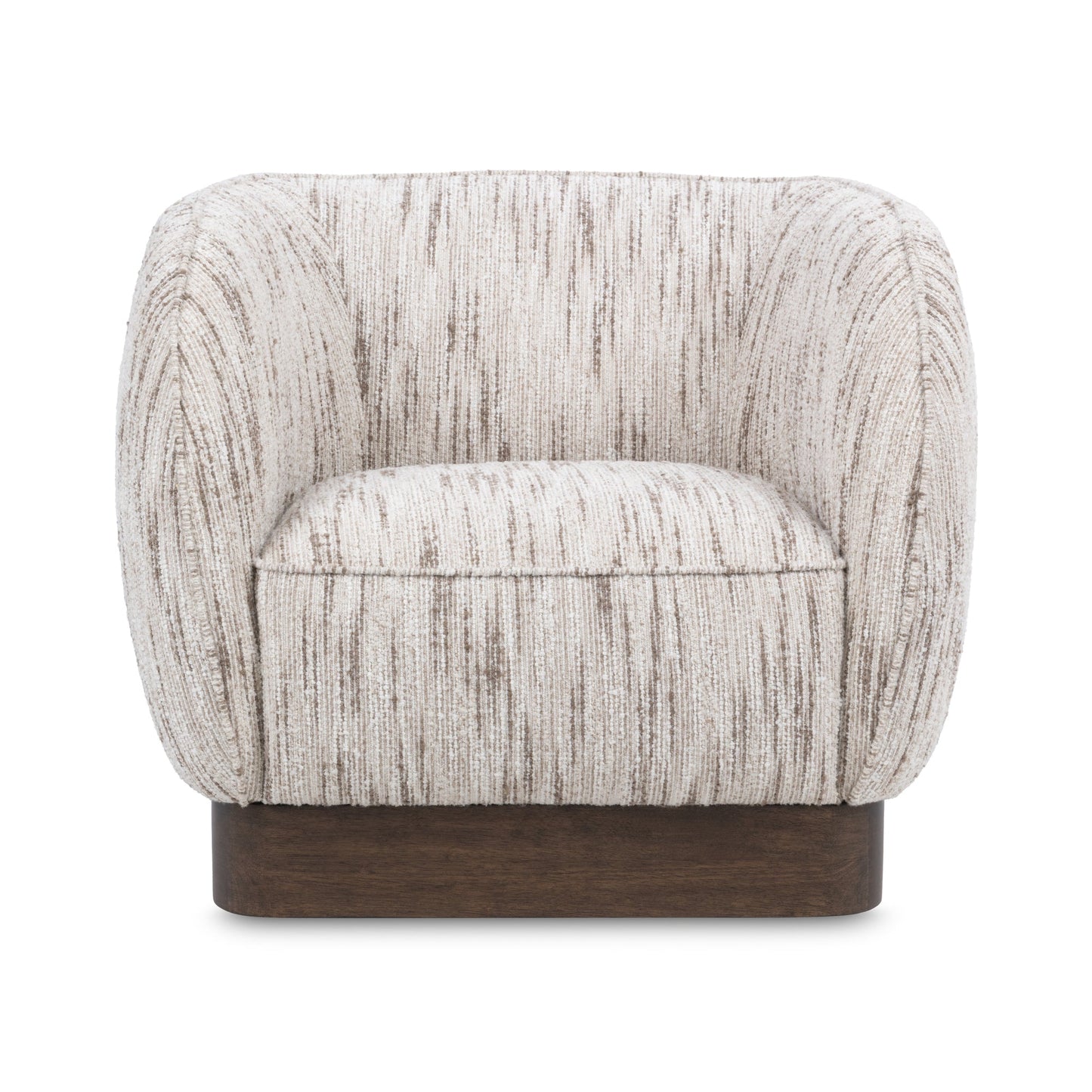 Cocoa Cream 100% Polyester Accent Chair Rinner Swivel Chair Collection
