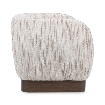 Cocoa Cream 100% Polyester Accent Chair Rinner Swivel Chair Collection