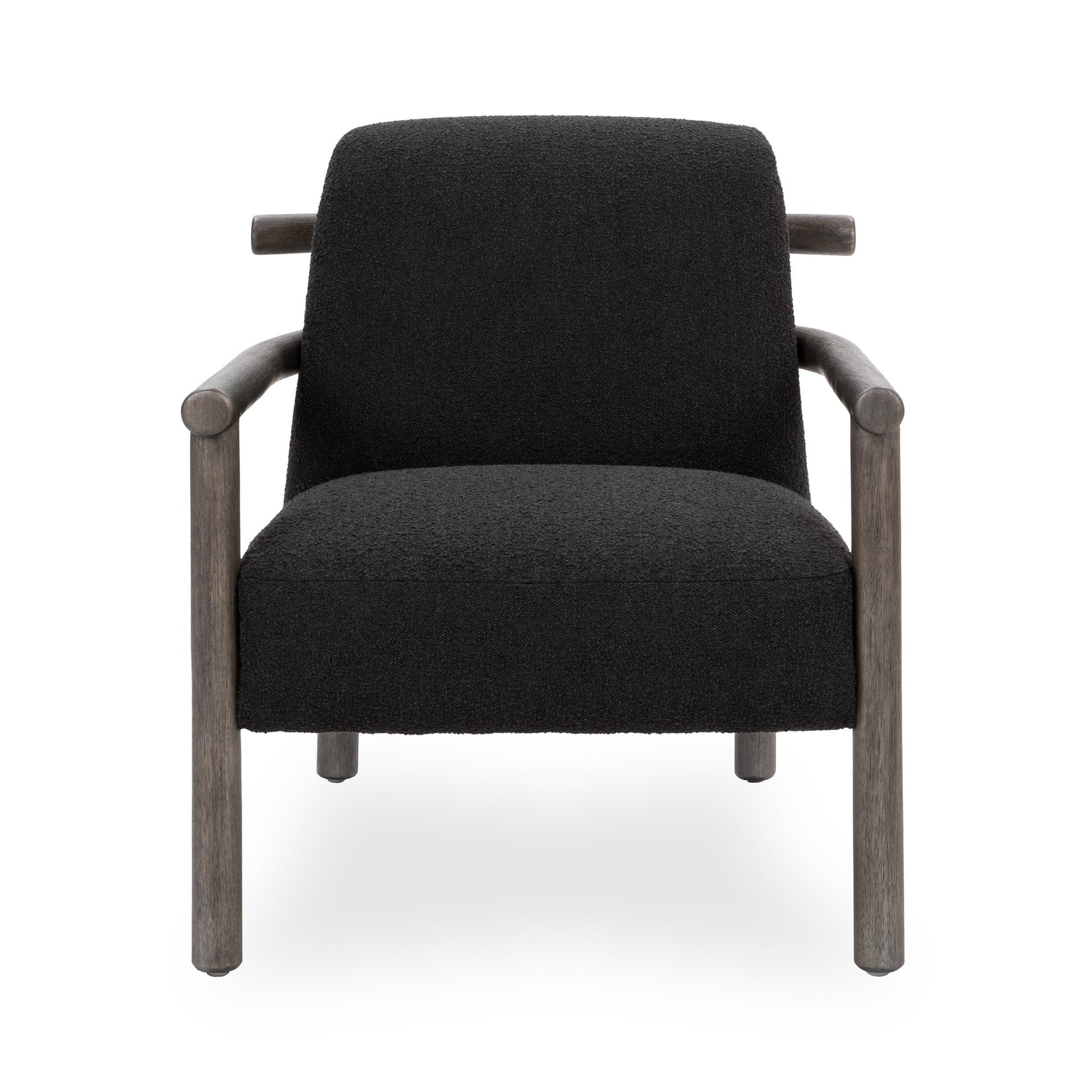 Charcoal 100% Polyester Accent Chair Azoria Accent Chair Collection