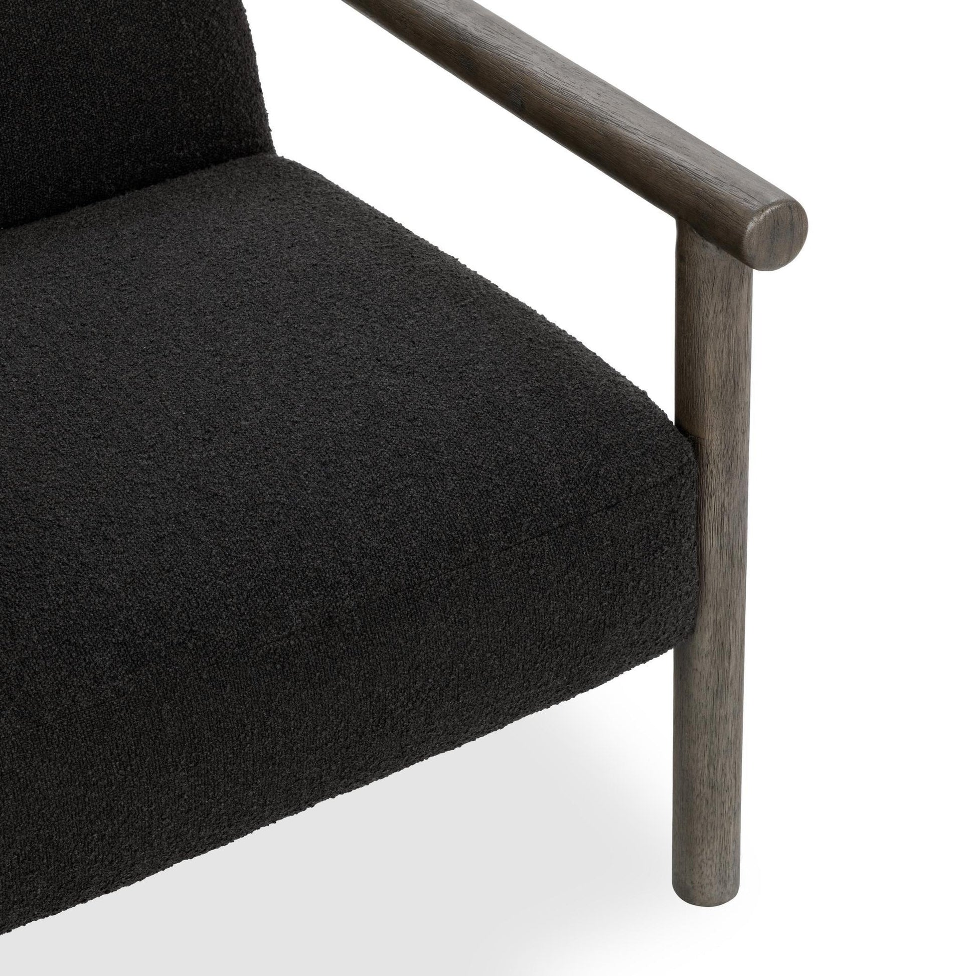 Charcoal 100% Polyester Accent Chair Azoria Accent Chair Collection
