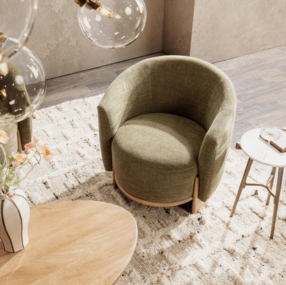 Sage Dust 100% Polyester Accent Chair Myra Accent Chair Collection