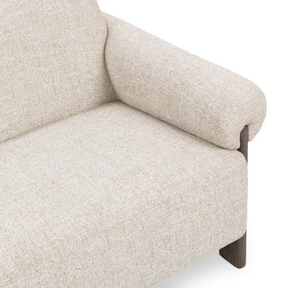 Latte 100% Polyester Sofa Malia Sofa Collection