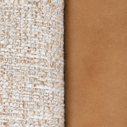 Latte Top Grain Leather Accent Chair Dania Accent Chair Collection