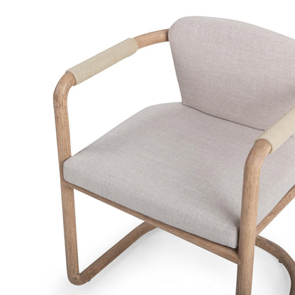 Butterscotch Eucalyptus Wood Outdoor Accent Chair Dawson Outdoor Armchair Collection