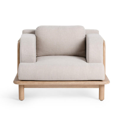 Dawson Outdoor Accent Chair Butterscotch