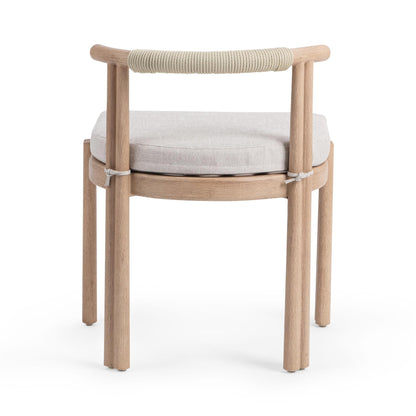 Oliver Outdoor Dining Chair Set of 2 Butterscotch