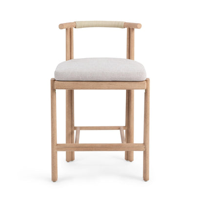 Curated Saving Oliver Outdoor Armless Counter Stool Collection