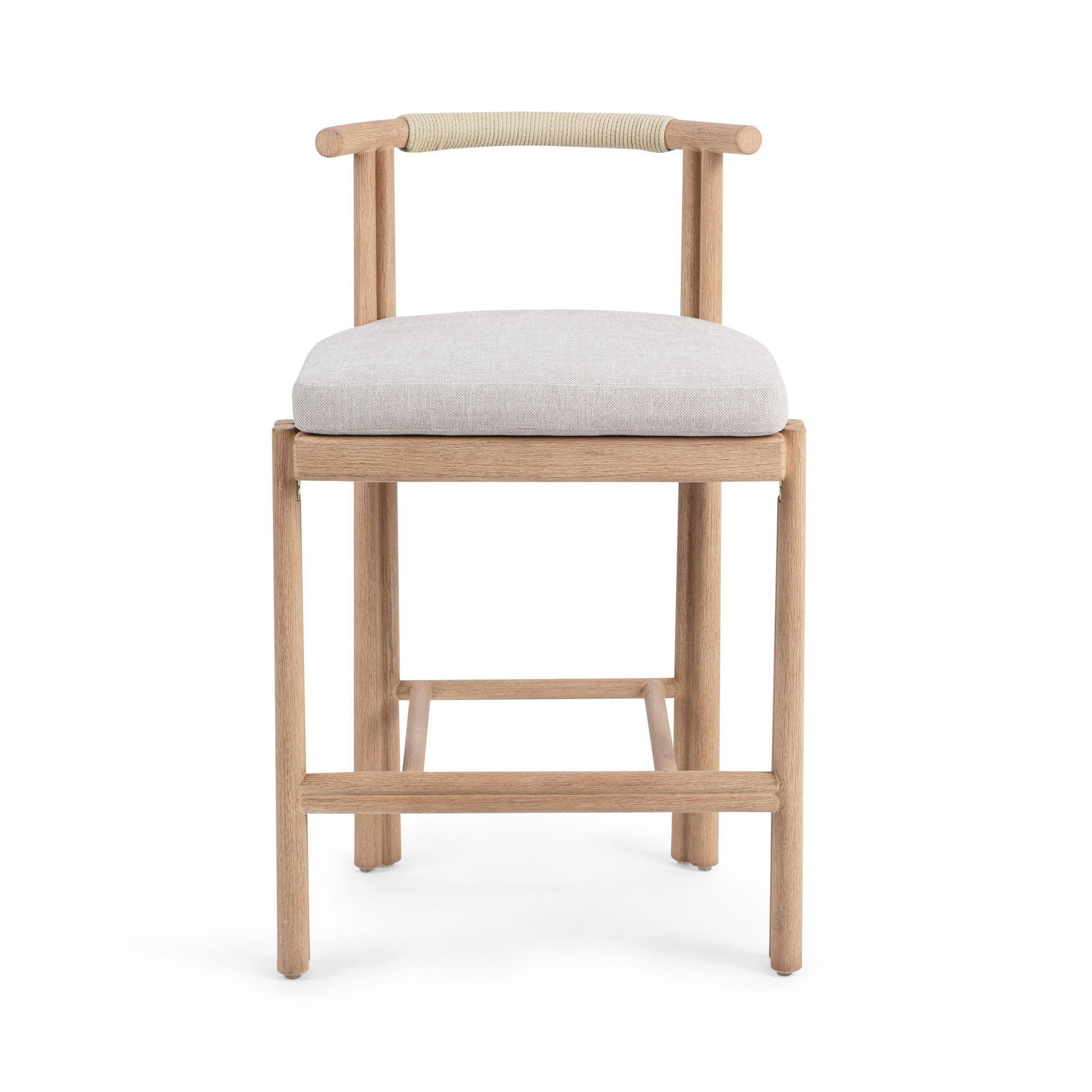Curated Saving Oliver Outdoor Armless Counter Stool Collection