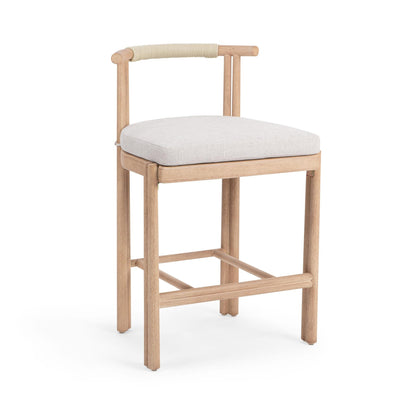 Curated Saving Oliver Outdoor Armless Counter Stool Collection